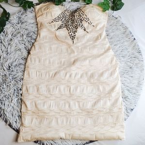 Romeo & Juliet cream dress size L